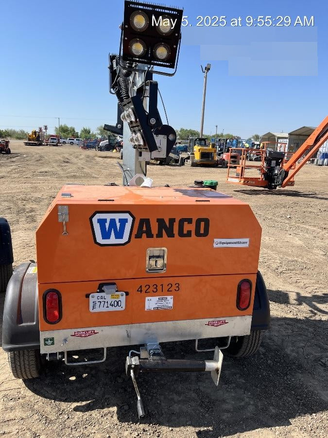 2024 Wanco WLTT-4MM4K Diesel, Deep Sea Controller, Shore Power Plug, Auto Start, (4) 350W LED Floodlights, 4kW Generator, 60 Gal Fuel Tank, 2" Ball, T3