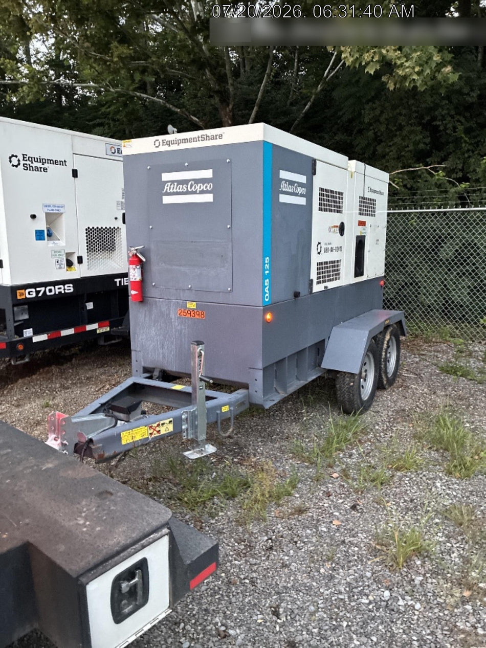 2022 ATLAS COPCO QAS 125
