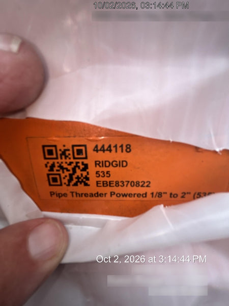 2024 RIDGID 535