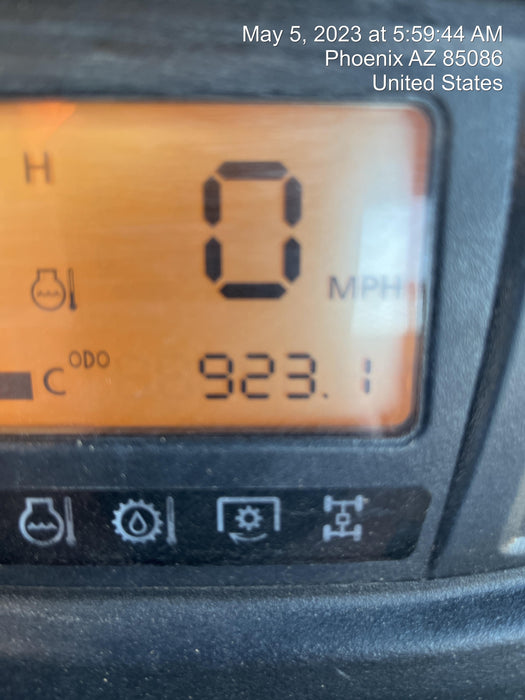 2022 Kubota RTV-X1140W-H Plastic Canopy, Windshield Acrylic Clear, LED Strobe Light, Wire Harness Kit, Back up Alarm