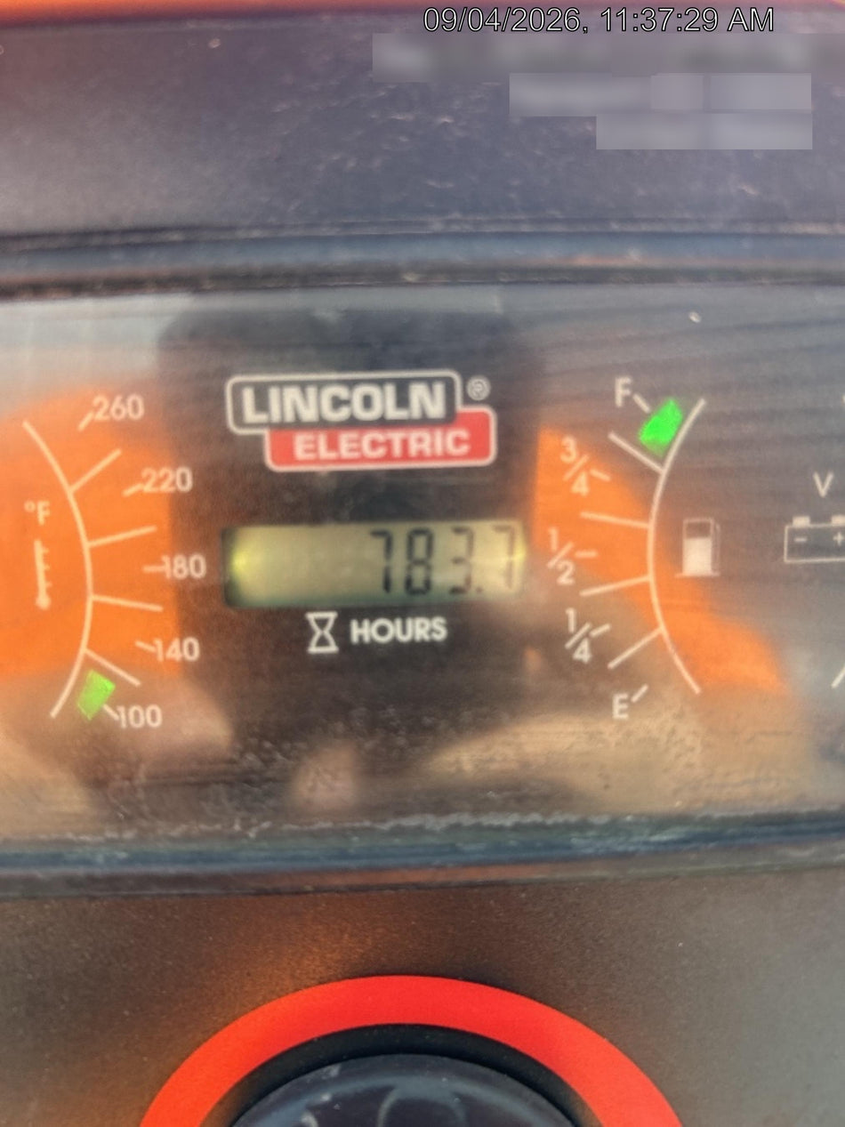2021 Lincoln Electric Vantage 549X Ready Pak 3, ORANGE (includes trailer, cable rack, fender light kit)