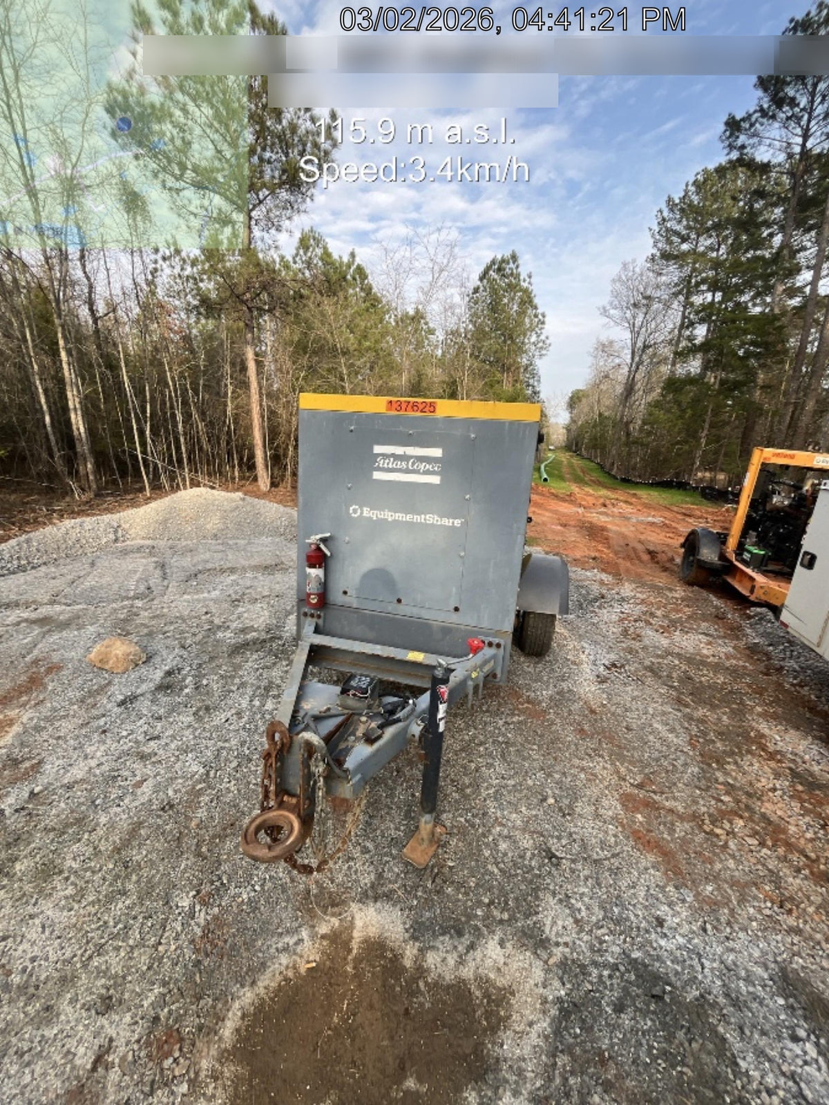 2021 ATLAS COPCO PAS 100 HF CS Enclosed
