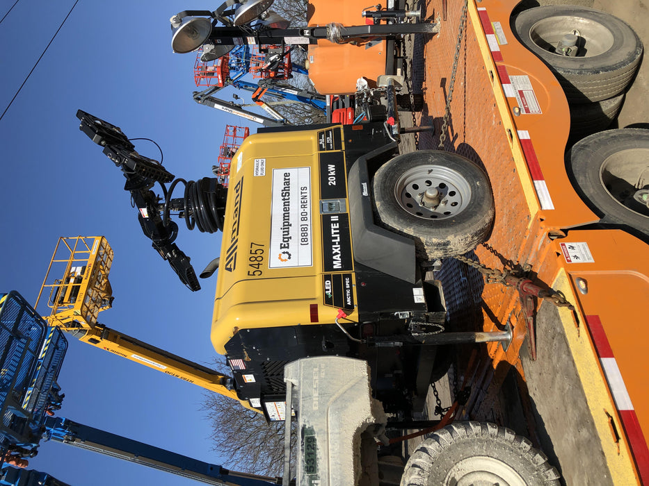 2019 Allmand MAXI-LITE II 20 kW Light Tower w/Arctic Package, LED Light Package