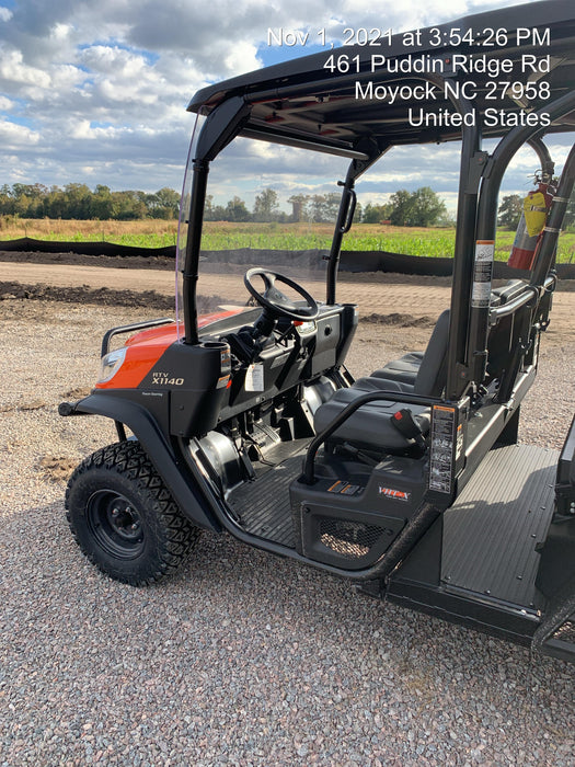 Kubota RTV-X1140W-H Plastic Canopy, Windshield Acrylic Clear, LED Strobe Light, Wire Harness Kit, Back up Alarm
