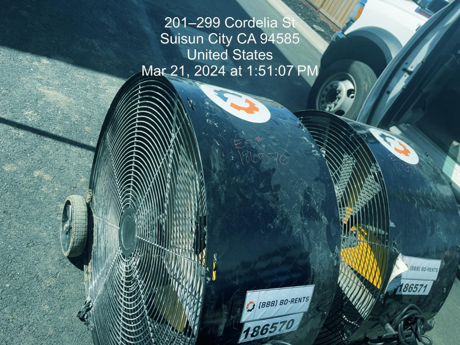 2021 MASTER 36" Drum Fan