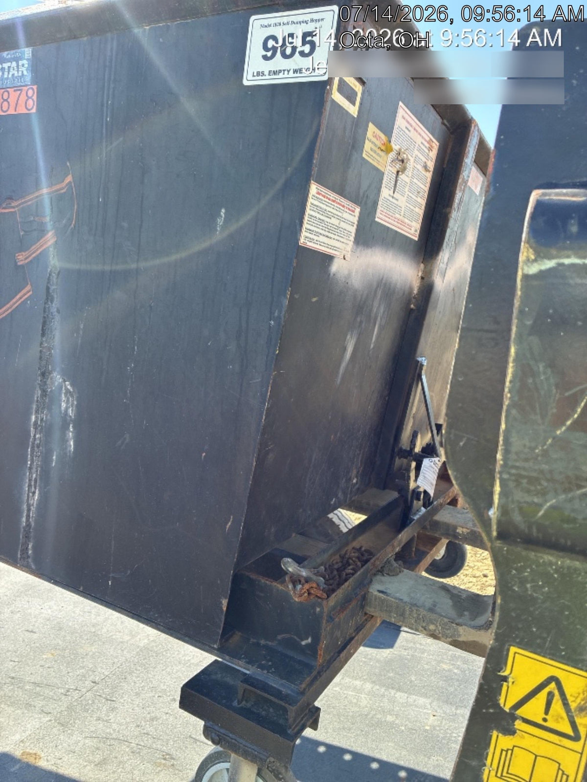 2023 STAR INDUSTRIES M-1820 - Self-Dump Hopper