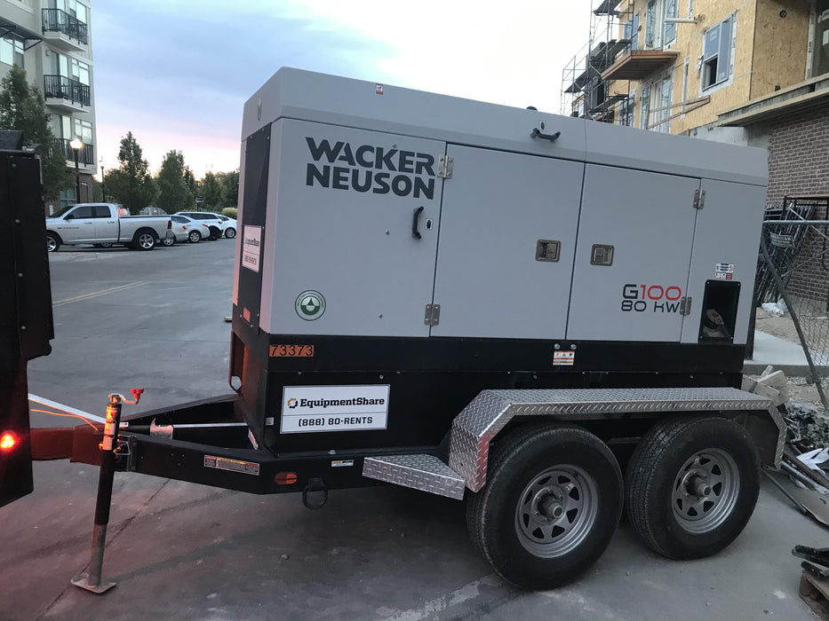 2020 WACKER NEUSON G100