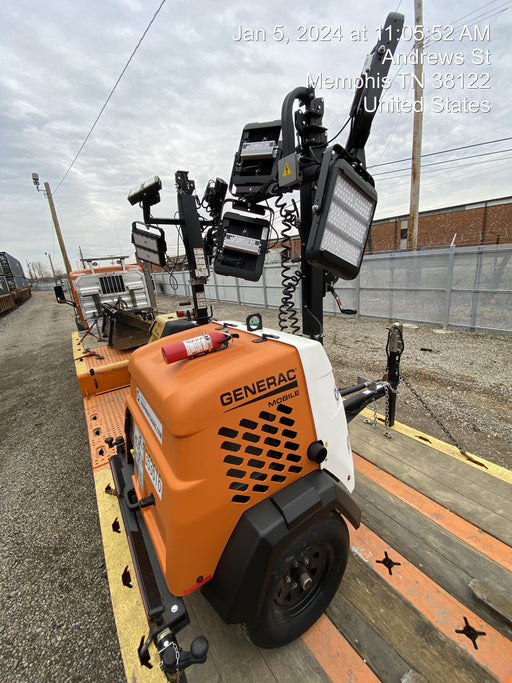 2023 Generac MLT2 Diesel, Flex Switch 120V Input, Powerzone Controller, (4) 320W LED Lights, 4kW Generator, 39.9 Gal Fuel Tank, 2" Ball, T3