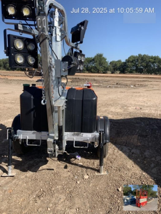 2024 Wanco WLTT-4MM4K Diesel, Deep Sea Controller, Shore Power Plug, Auto Start, (4) 350W LED Floodlights, 4kW Generator, 60 Gal Fuel Tank, 2" Ball, T3