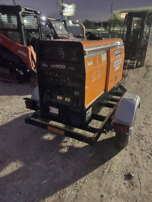 2022 Lincoln Electric LE400 Kubota V1505, Trlr, Cable Rack, Light Kit, ES Decals, T3