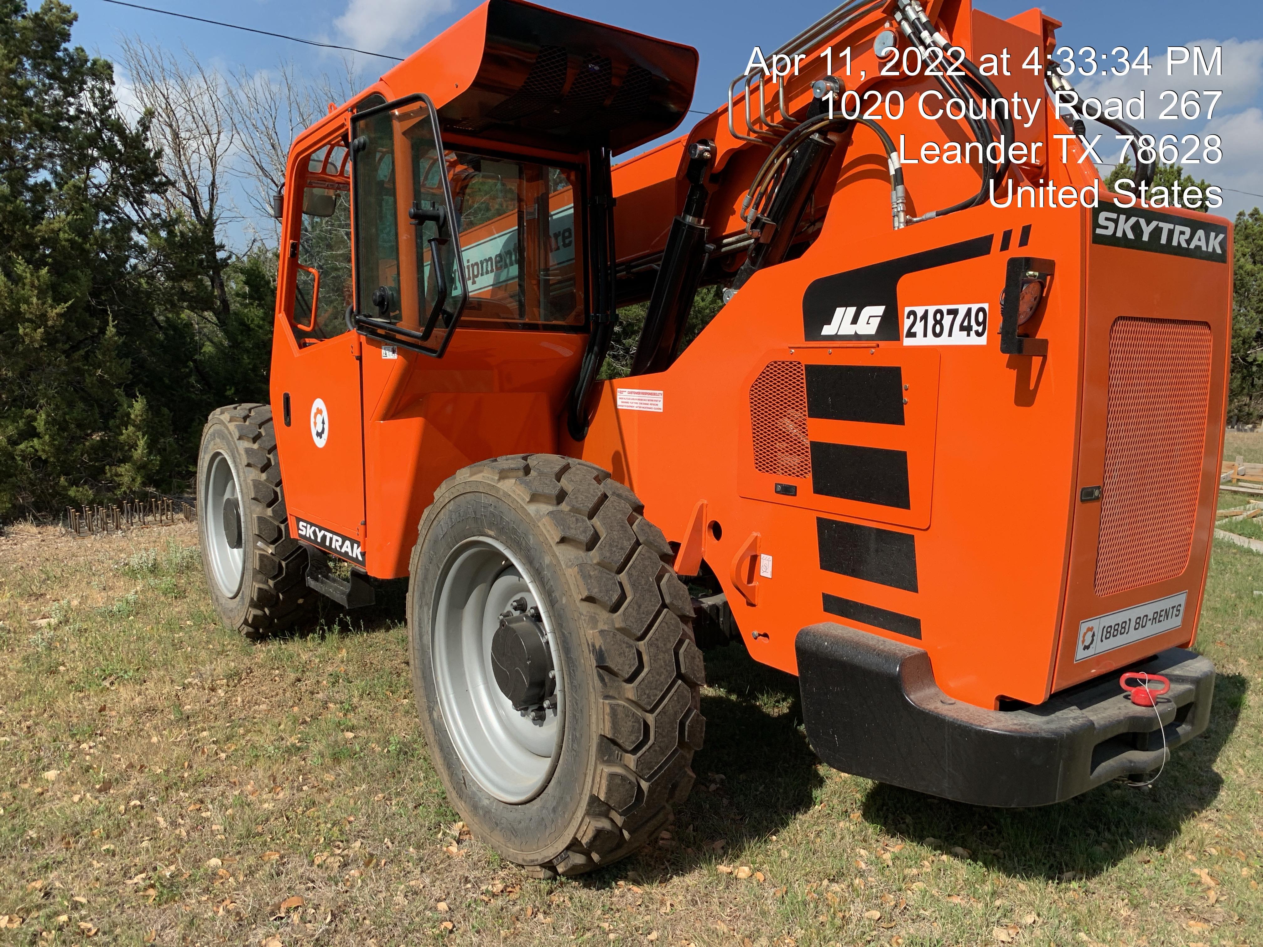 2022 Skytrak 6036 74Hp Dsl, Cab/Heat/Air, Duraforce FF Tires, LED WL