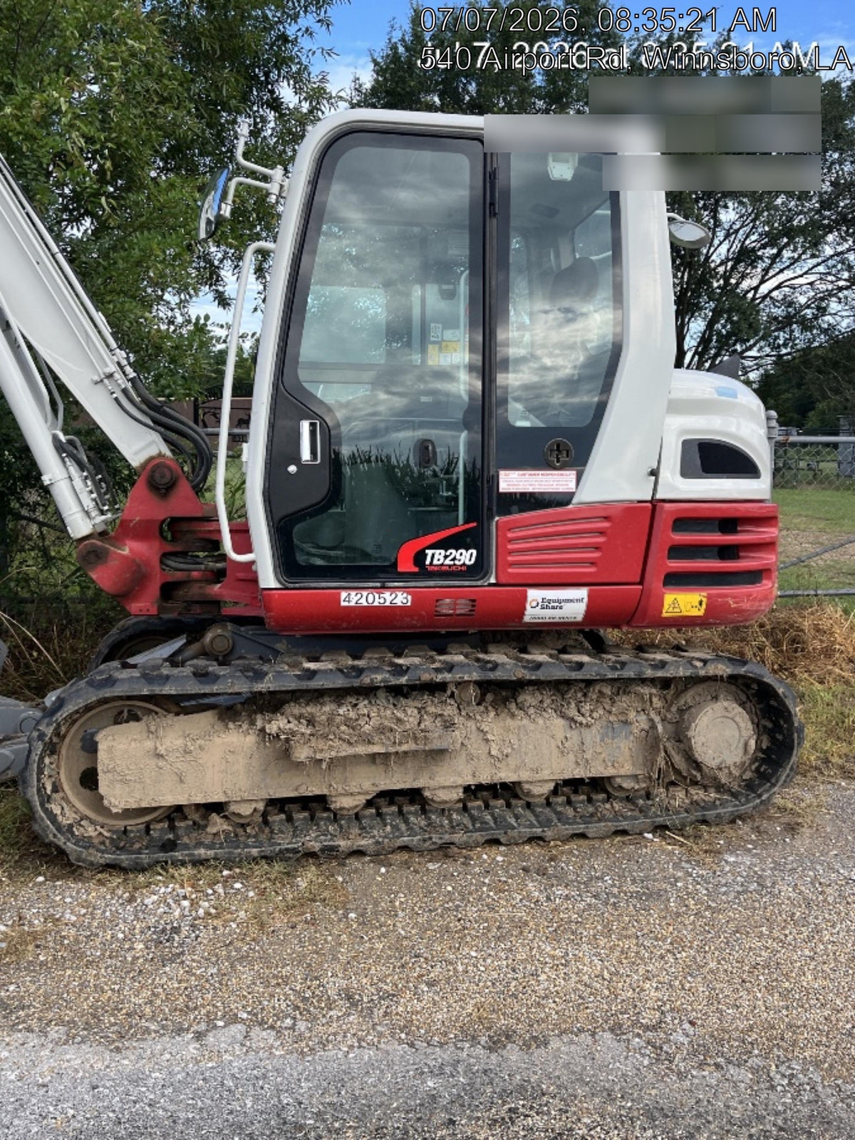 2024 TAKEUCHI TB290-CR