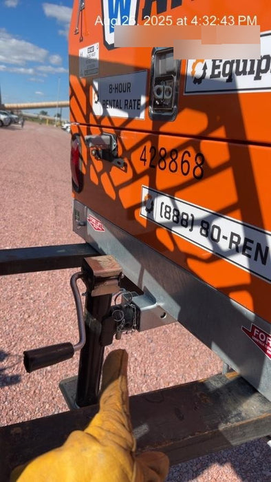 2024 Wanco WLTT-4MM4K Diesel, Deep Sea Controller, Shore Power Plug, Auto Start, (4) 350W LED Floodlights, 4kW Generator, 60 Gal Fuel Tank, 2" Ball, T3