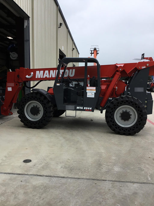 2019 Manitou MTA8044 MTA 8044 - 74 HP T4, Canopy, Worklights/Strobe, Beacon, 66" Carriage, 48" Forks, Solid Tires, Lift Hook, Aux Hydraulics