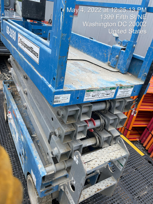 2020 Genie GS-1930 Fixed rails with chain entry gate - Pre A92.20