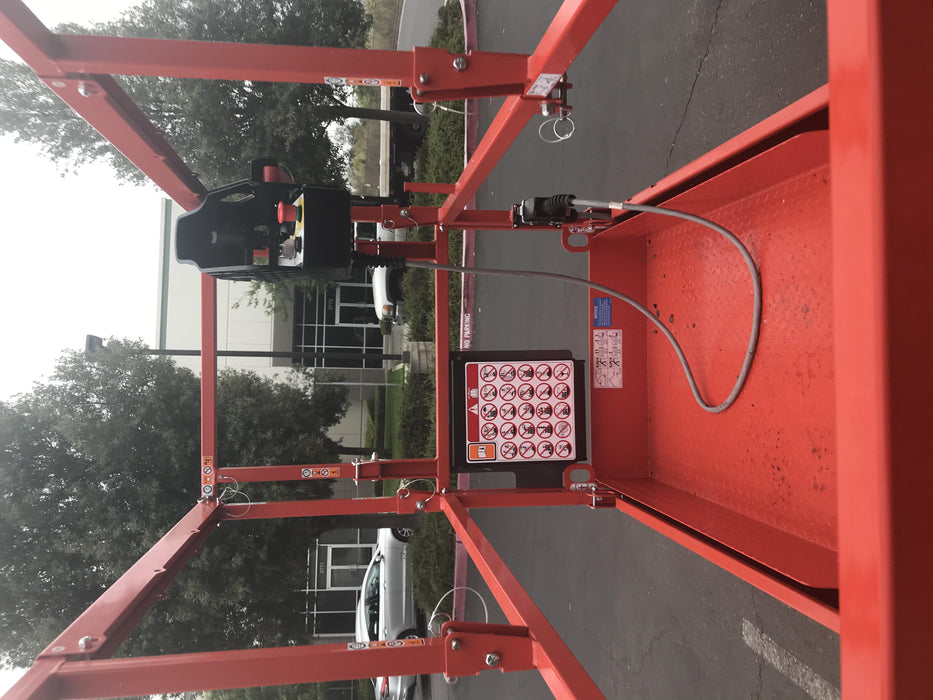 2020 Skyjack SJIII-3219 Solid NM Tires, Half height spring hinged entry gate, Dual Beacons, 800W Inverter