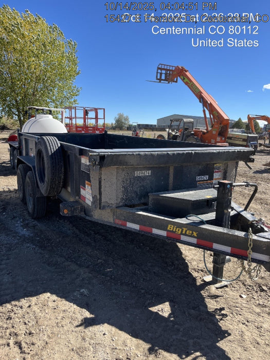 2025 BIG TEX TRAILER 16LP-14BK6SIRPD