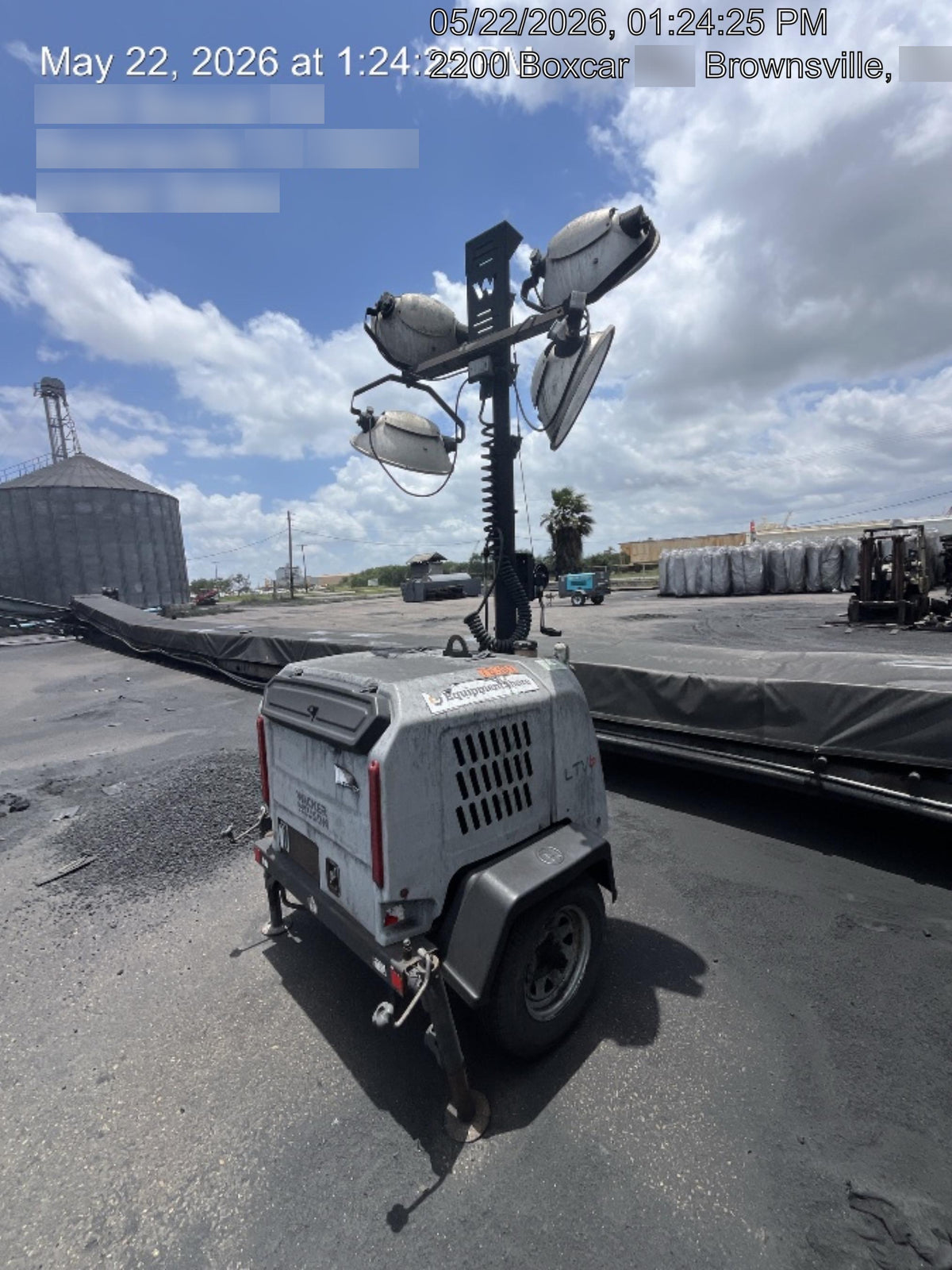 2020 Wacker Neuson LTV6L Standard Metal Halide Light Tower