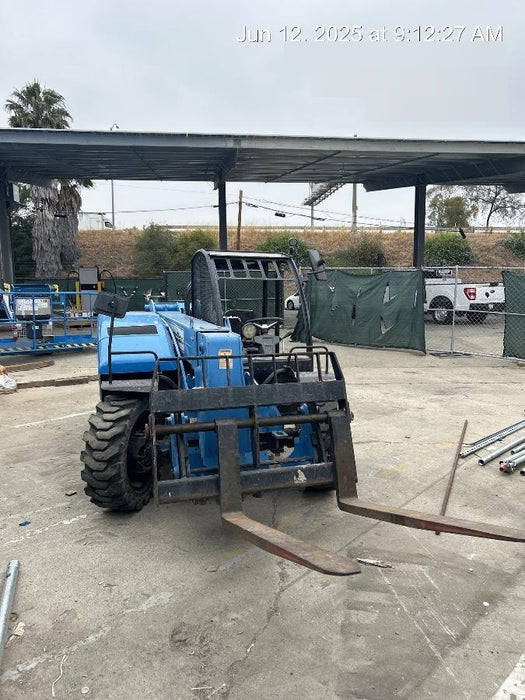 2019 Genie GTH-5519 Canopy, Solid RT Tires, LED Work Lights, Beacon 48" Carriage, 48" Forks