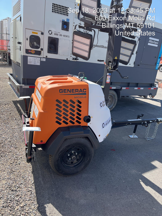 2023 Generac MLT2 Diesel, Flex Switch 120V Input, Powerzone Controller, (4) 320W LED Lights, 4kW Generator, 39.9 Gal Fuel Tank, 2" Ball, T3