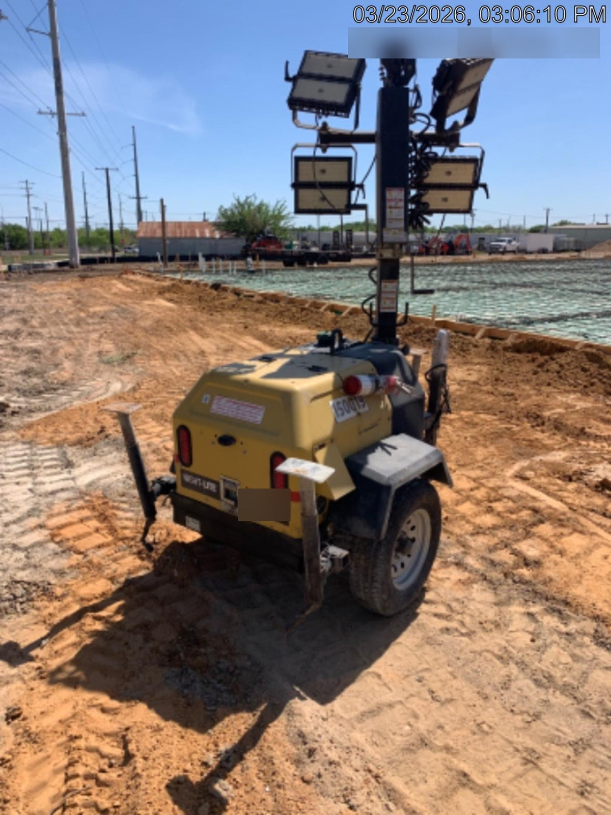 2024 Wanco WLTT-4MM4K Diesel, Deep Sea Controller, Shore Power Plug, Auto Start, (4) 350W LED Floodlights, 4kW Generator, 60 Gal Fuel Tank, 2" Ball, T3