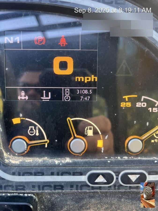 2019 JCB 510-56 Canopy, 74 HP, Solid Tires, STD Worklight, Beacon, Aux Hydraulics, Lifting Eye, Back up Alarm w/66" Carriage/60" Forks