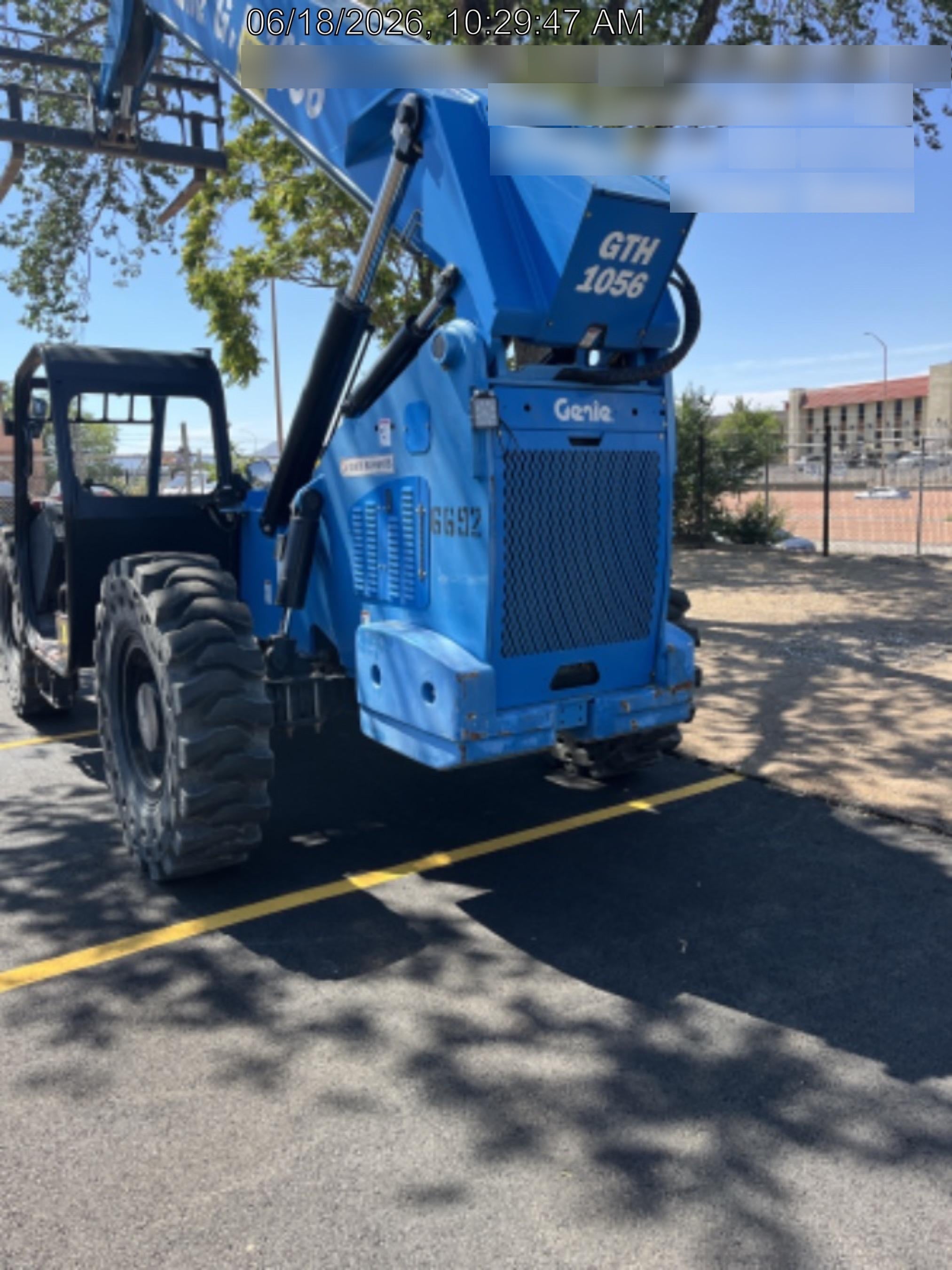 2017 Genie GTH-1056 Genie GTH1056 Telehandler