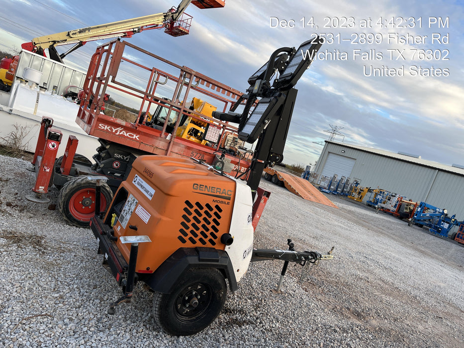 2023 Generac MLT2 Diesel, Flex Switch 120V Input, Powerzone Controller, (4) 320W LED Lights, 4kW Generator, 39.9 Gal Fuel Tank, 2" Ball, T3