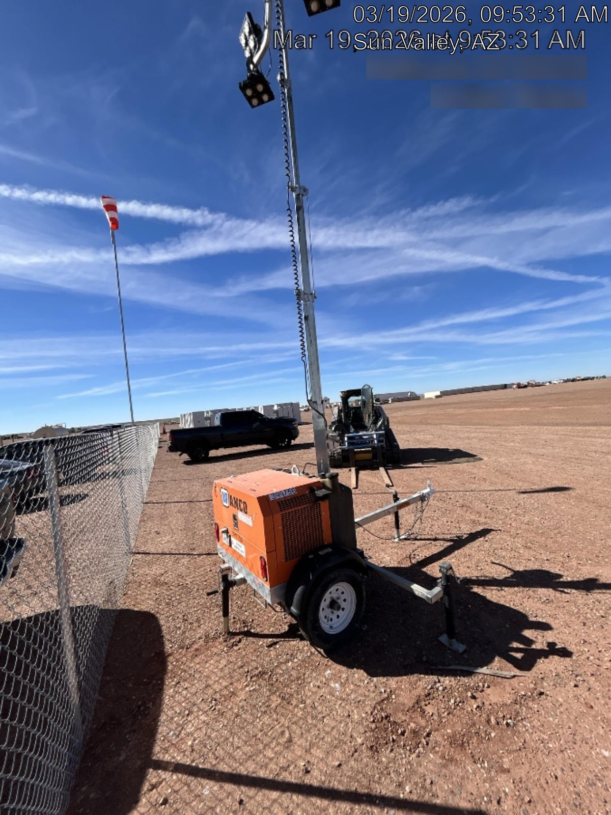 2024 Wanco WLTT-4MM4K Diesel, Deep Sea Controller, Shore Power Plug, Auto Start, (4) 350W LED Floodlights, 4kW Generator, 60 Gal Fuel Tank, 2" Ball, T3