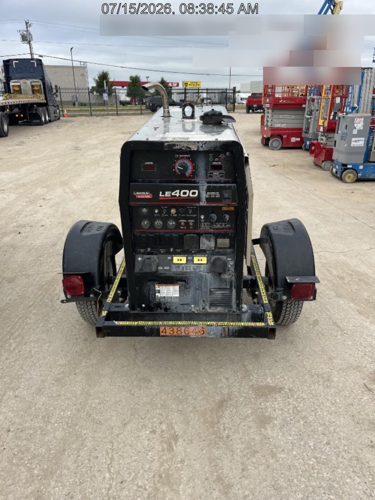 2024 Lincoln Electric LE400 Kubota V1505, Trlr, Cable Rack, Light Kit, ES Decals, T3