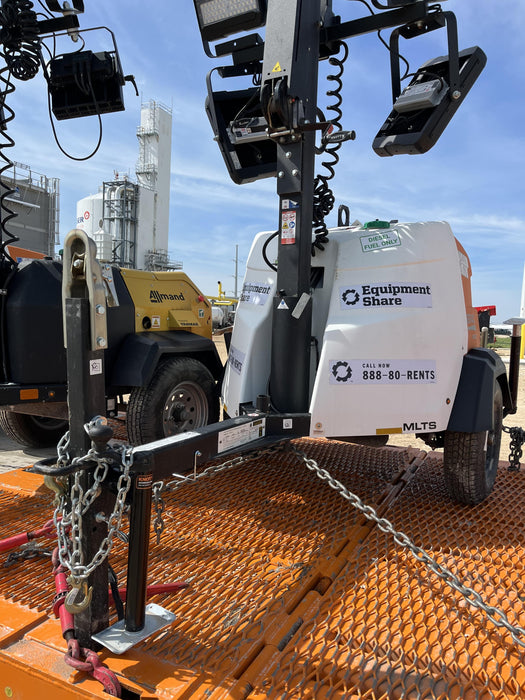 2023 Generac MLT2 Diesel, Flex Switch 120V Input, Powerzone Controller, 
(4) 320W LED Lights, 4kW Generator, 39.9 Gal Fuel Tank, 2" Ball, T3