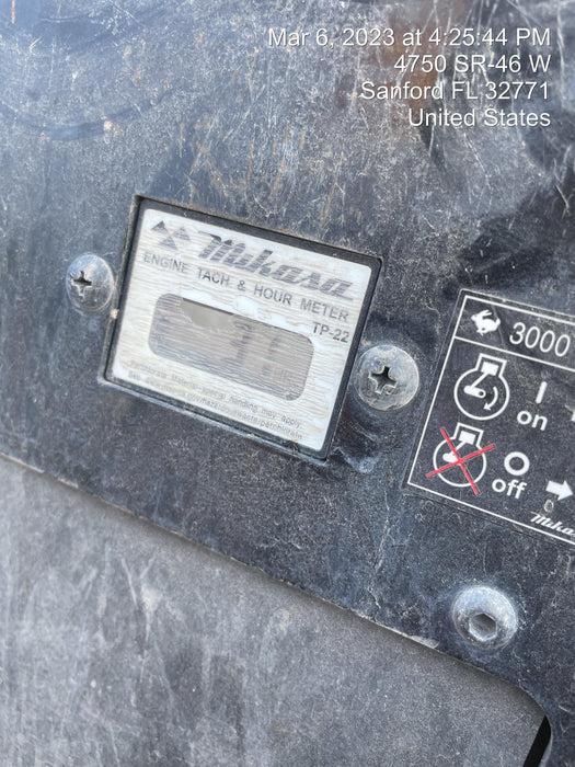 2022 Multiquip MVH408GH Reversible Plate Compactor, Gas