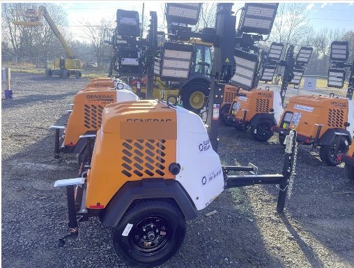 2023 Generac MLT2 Diesel, Flex Switch 120V Input, Powerzone Controller, 
(4) 320W LED Lights, 4kW Generator, 39.9 Gal Fuel Tank, 2" Ball, T3