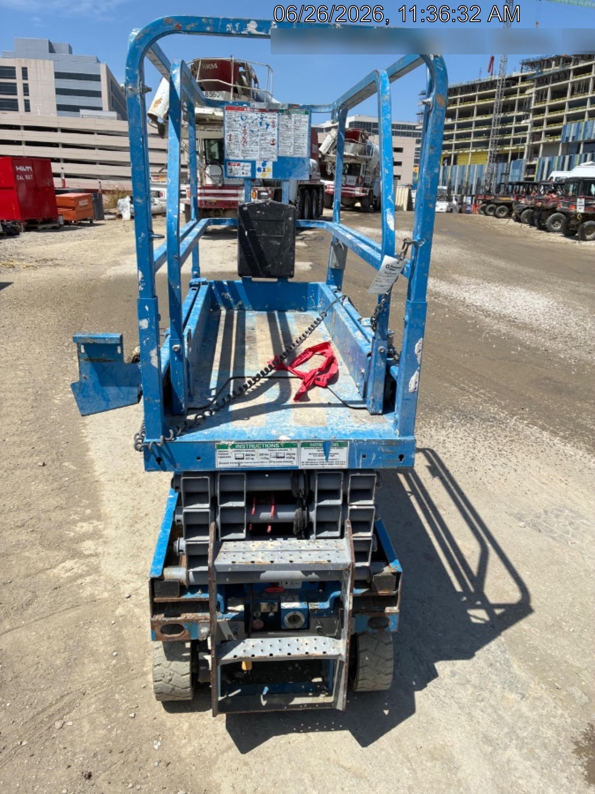 2019 Genie GS-1930 Fixed Rails with Chain Entry