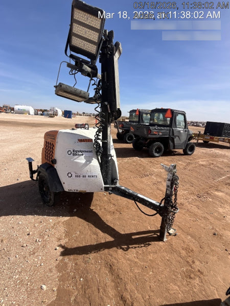 2023 Generac MLT2 Diesel, Flex Switch 120V Input, Powerzone Controller, (4) 320W LED Lights, 4kW Generator, 39.9 Gal Fuel Tank, 2" Ball, T3