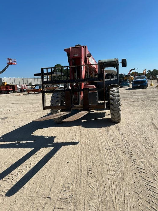 2018 Manitou 12042 Manitou MTA 12042 w/Cab/Heat/AC, Work Lights/Strobe, Aux Hyd, Solid Tires, Lift Hook, 66" Carriage, 72" Forks