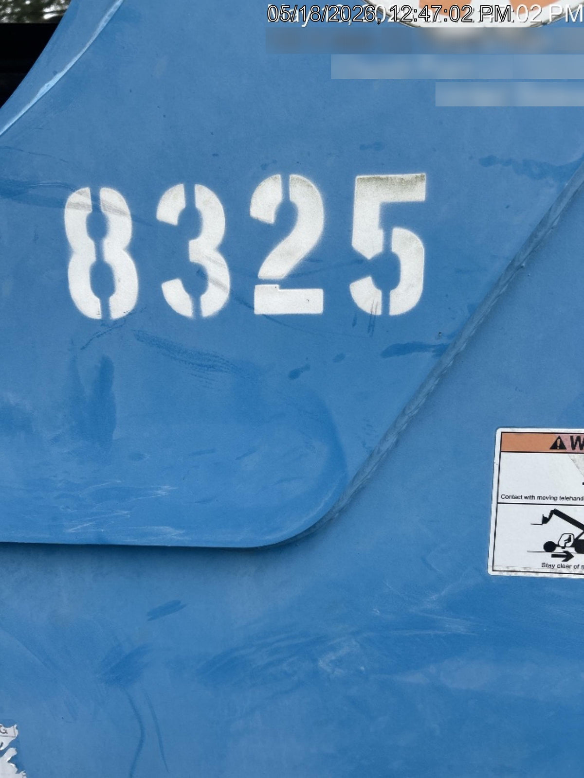 2018 Genie GTH-636 Genie GTH-636 w/Open ROPS, Solid Tires, Work Light/Beacon, 48" Carriage and Forks