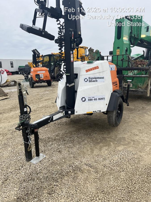 2024 Generac MLT2 Diesel, Flex Switch 120V Input, Powerzone Controller, 
(4) 320W LED Lights, 4kW Generator, 39.9 Gal Fuel Tank, 2" Ball, T3