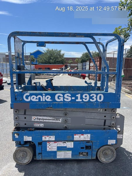 2018 Genie GS-1930 Genie GS-1930 w/Fixed Rail, Chain Entry