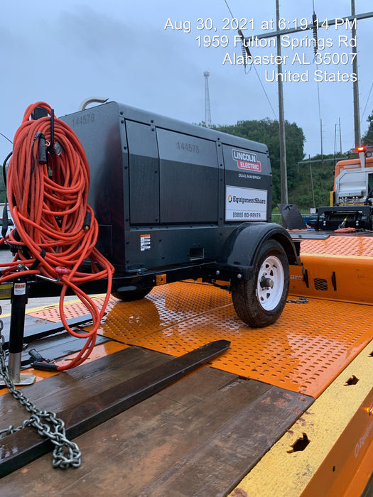 2021 Lincoln Electric Dual Maverick 200/200X Ready Pak 3 (includes trailer, cable rack, fender light kit)