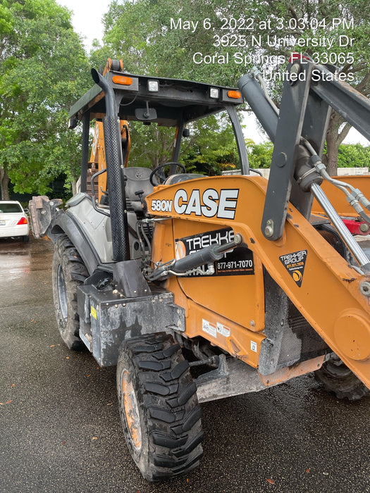 2018 Case 580N STANDARD HOE, ROPS, PILOT CONTROLS, AUX HYD