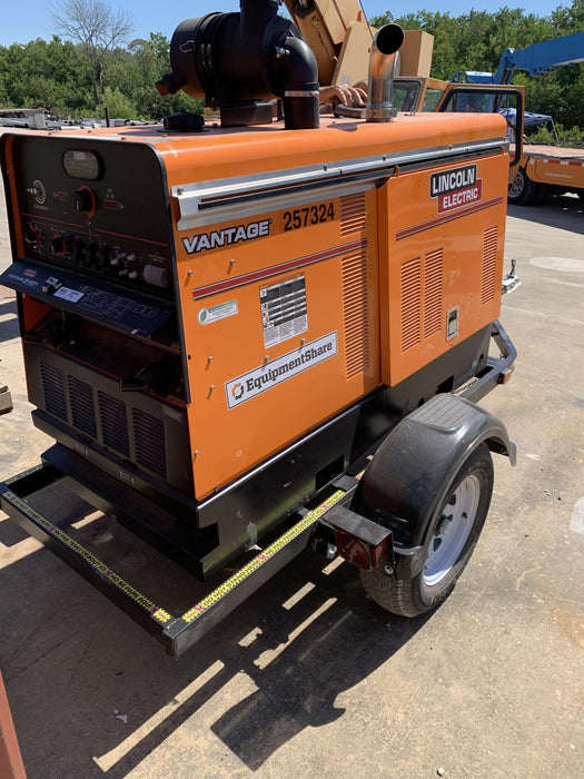 2022 Lincoln Electric Vantage 549X Crosslink Technology, Trailer Mounted, ES Decals, T3