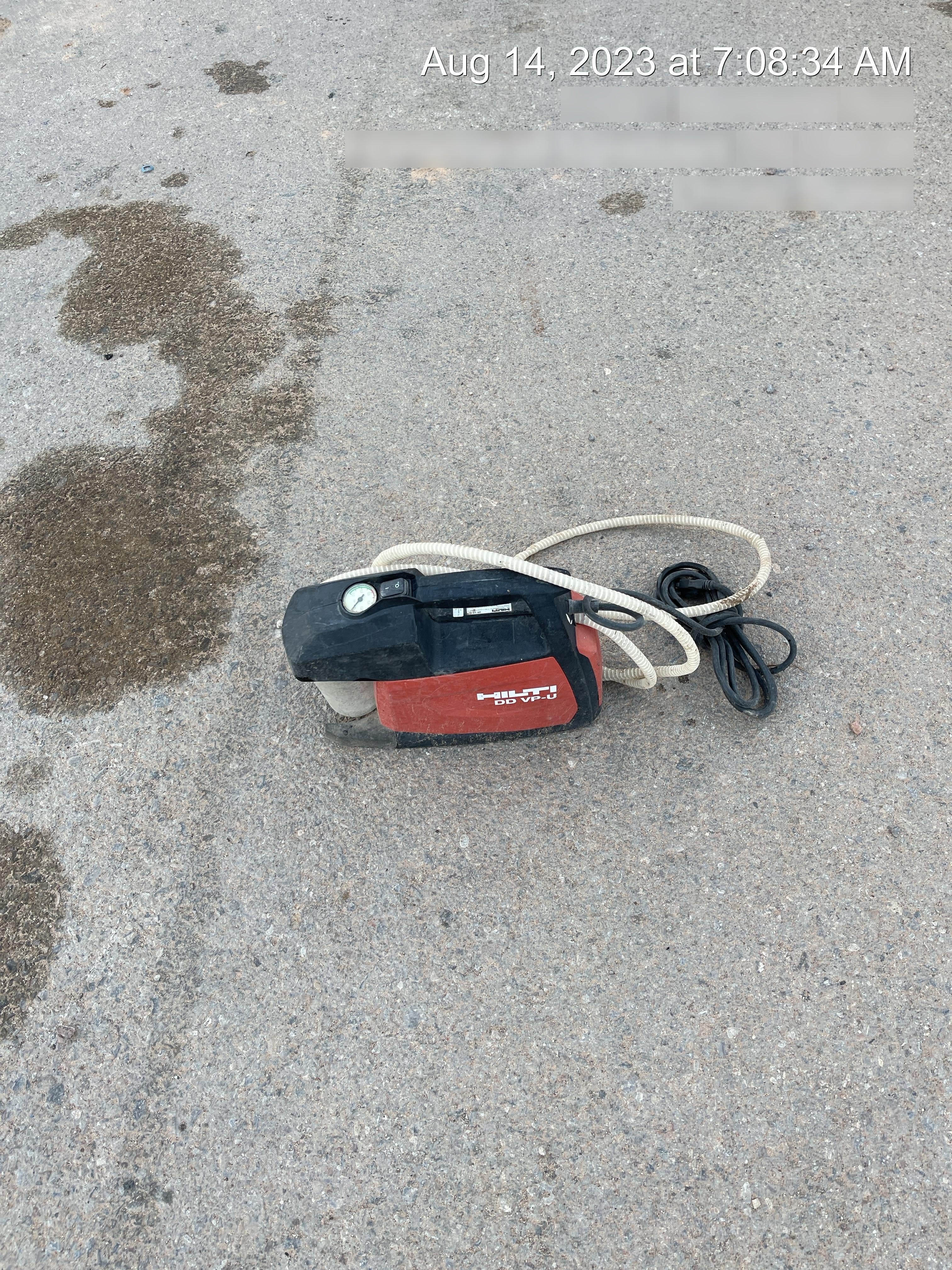 2020 HILTI DD VP-U