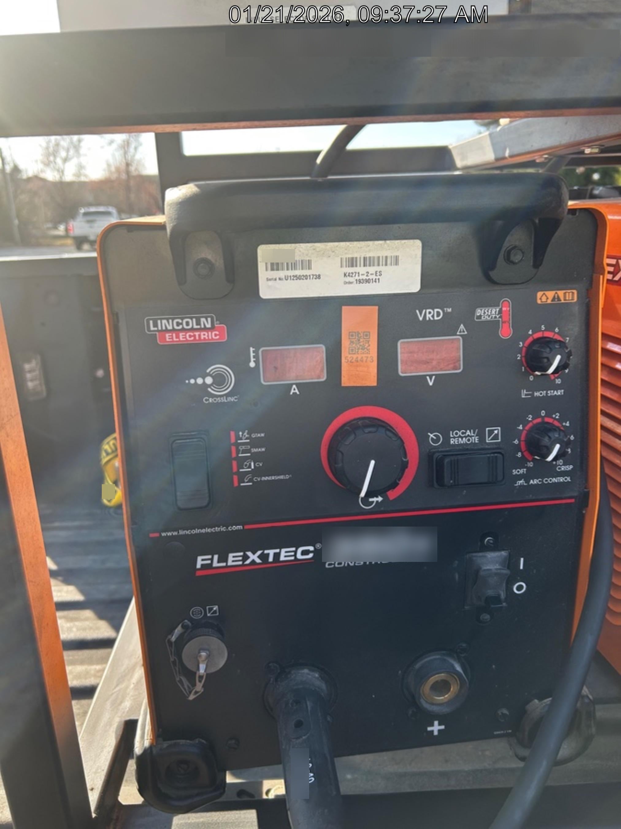 2025 LINCOLN ELECTRIC FLEXTEC 350X
