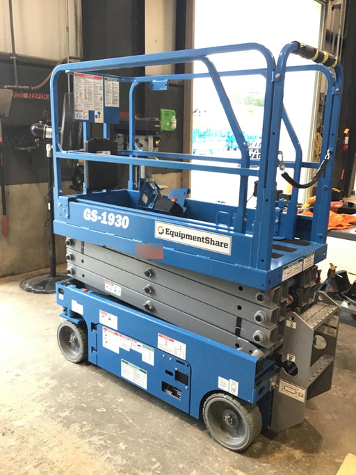 2020 Genie GS-1930 Fixed rails with chain entry gate - Pre A92.20