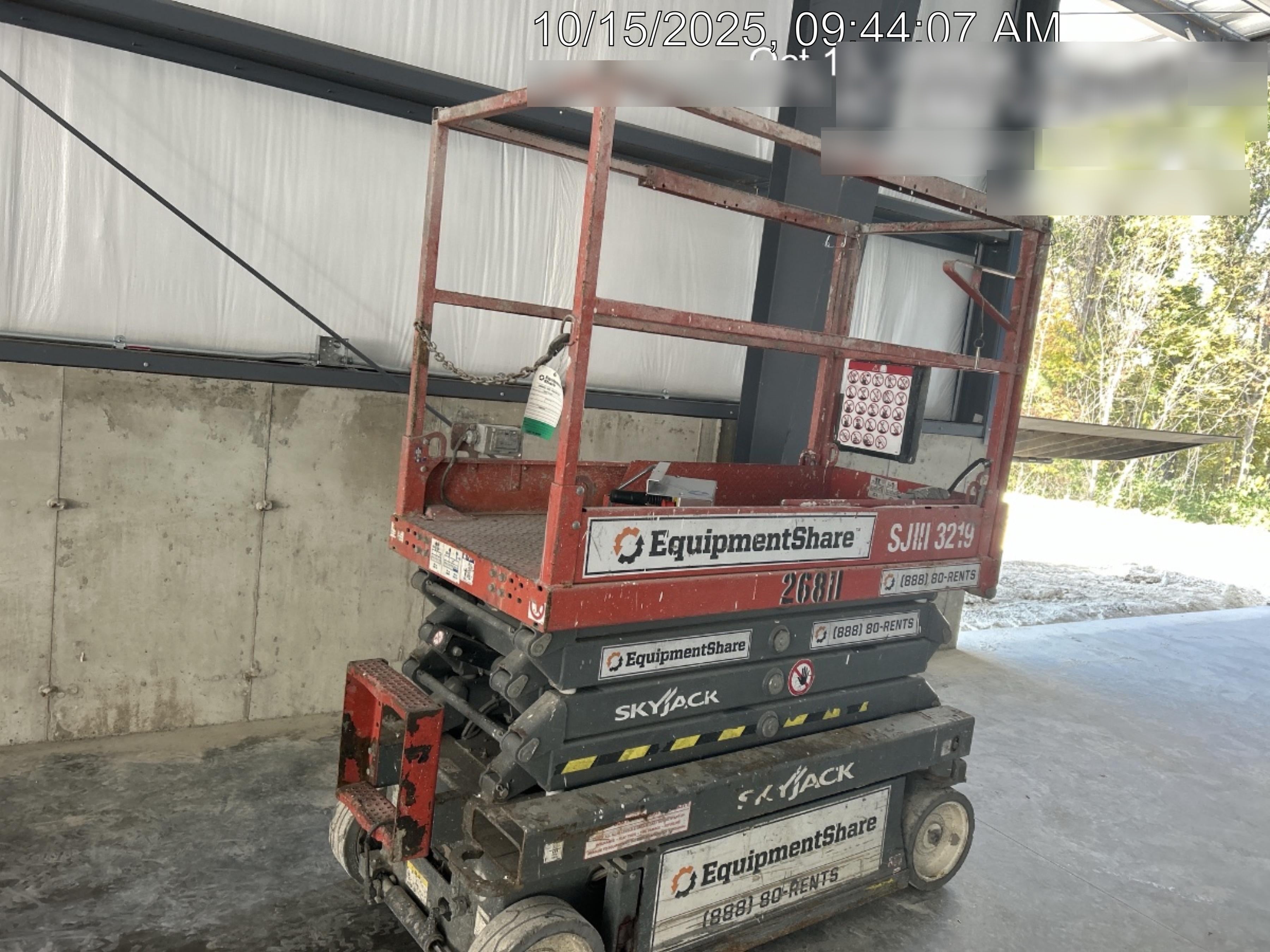 2019 Skyjack SJIII-3219 Standard w/Trojan Batteries