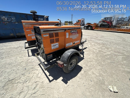 2021 Lincoln Electric Vantage 549X Ready Pak 3, ORANGE (includes trailer, cable rack, fender light kit)