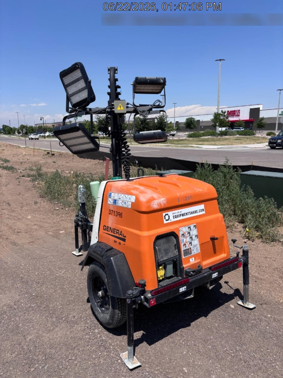 2023 Generac MLT2 Diesel, Flex Switch 120V Input, Powerzone Controller, 
(4) 320W LED Lights, 4kW Generator, 39.9 Gal Fuel Tank, 2" Ball, T3