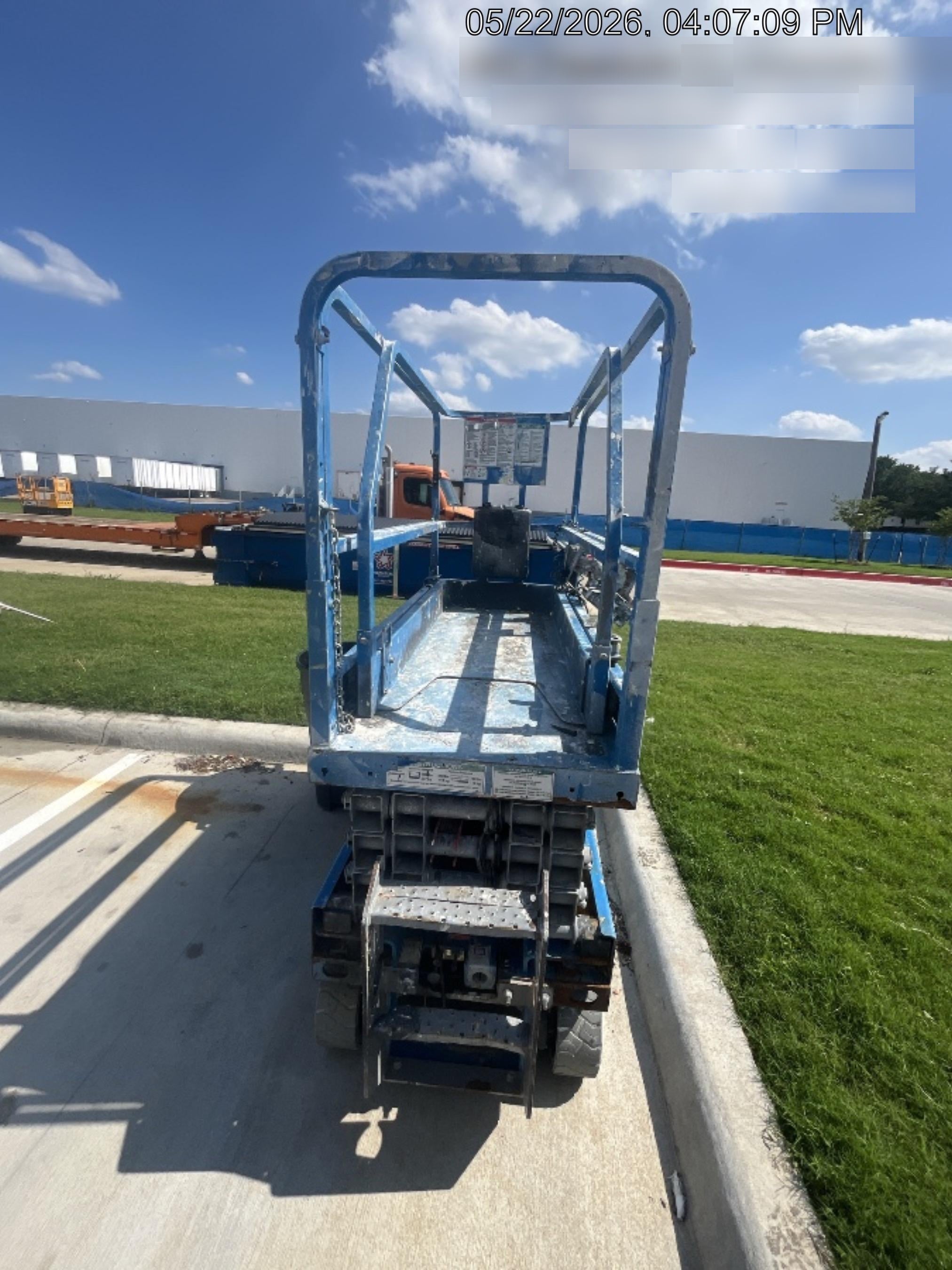 2019 Genie GS-1930 Fixed Rails with Chain Entry