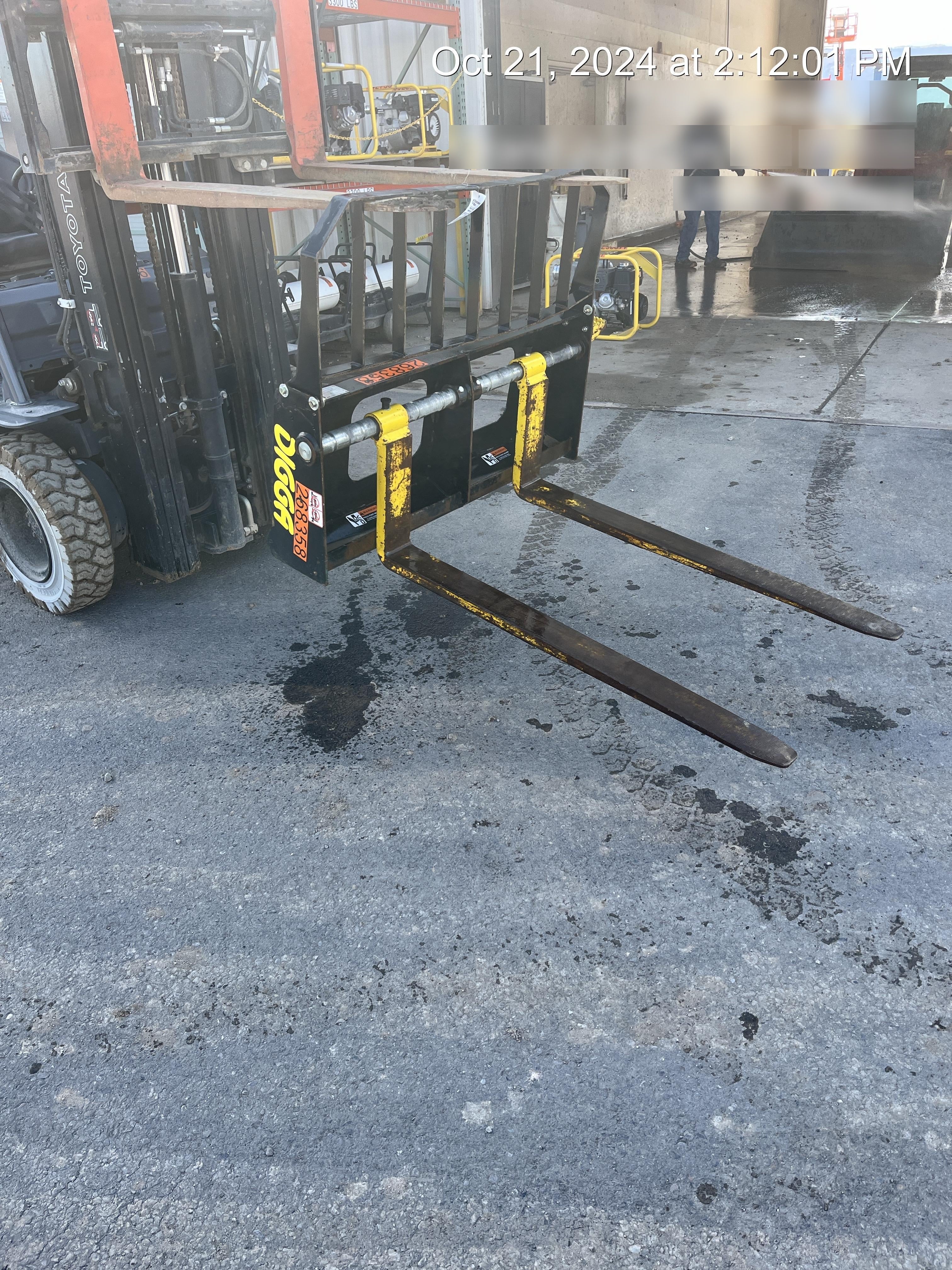 2022 DIGGA 48" Pallet Forks - Digga